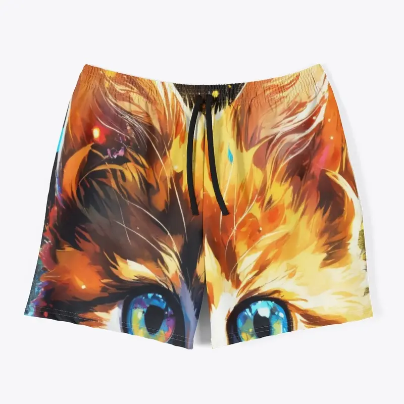 All-Over Print Men's Swim Trunks