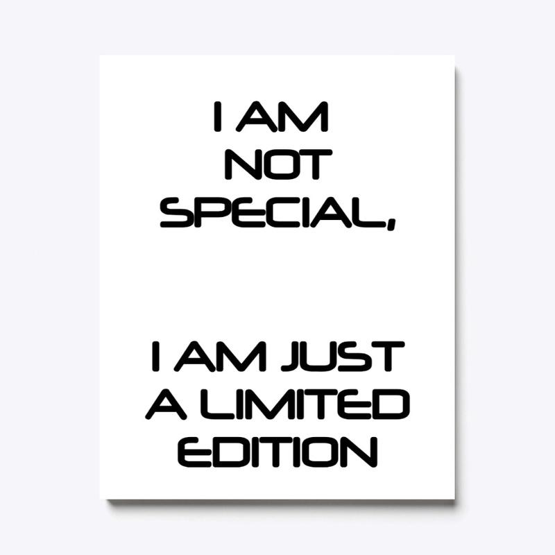 I am not special